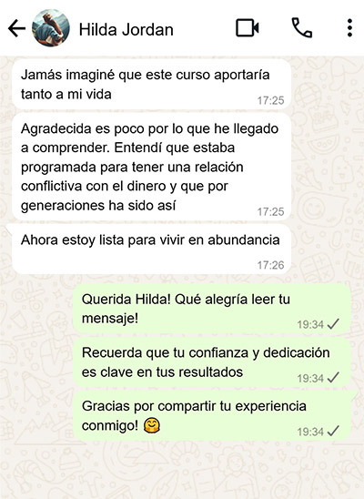 Testimonio de estudiante 2