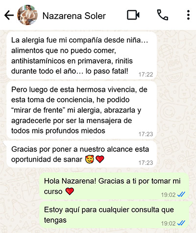 Testimonio de estudiante 5